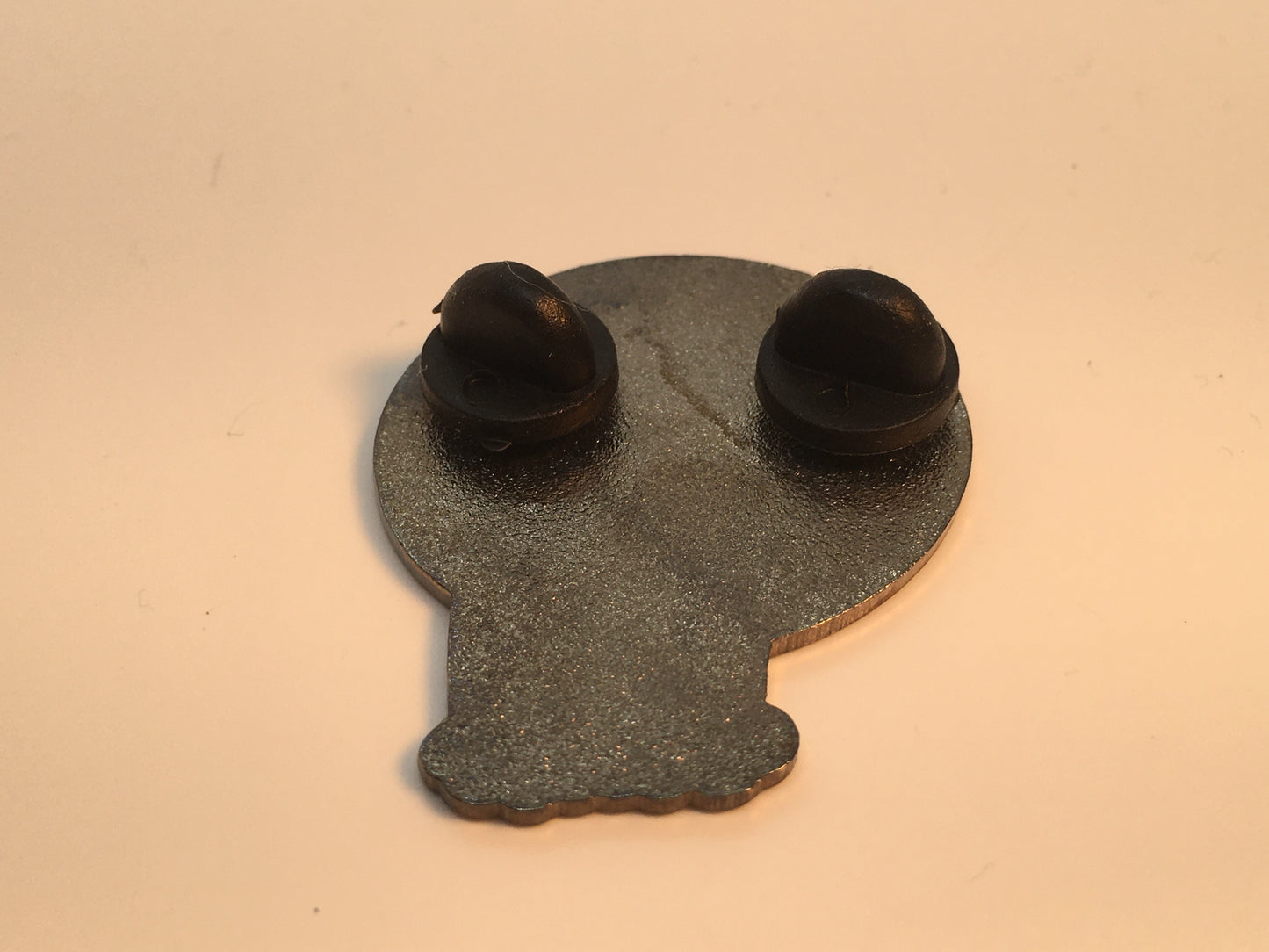 Smiley Face Rainbow Puke Pin