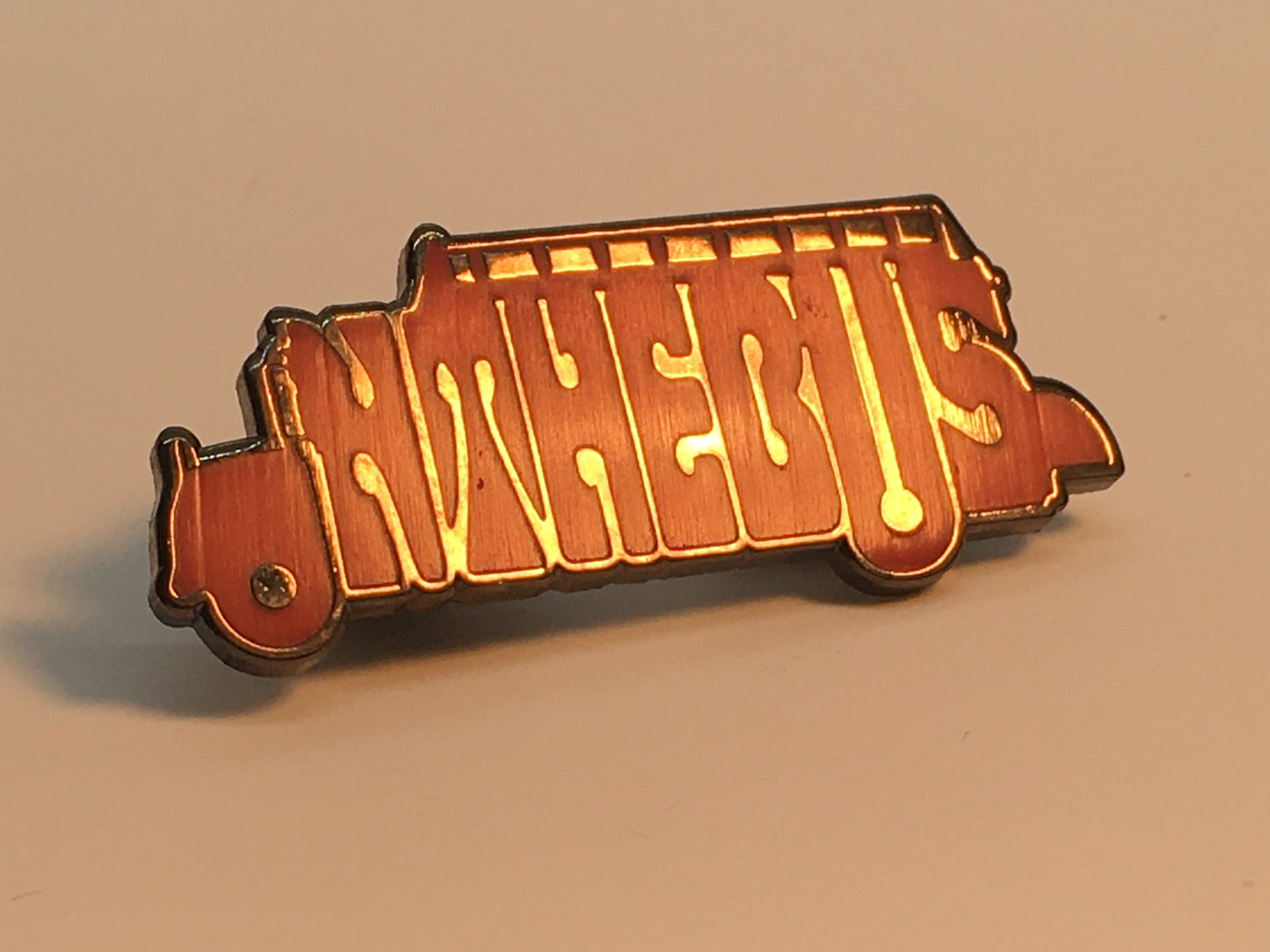 On The Bus Red Bus Pin