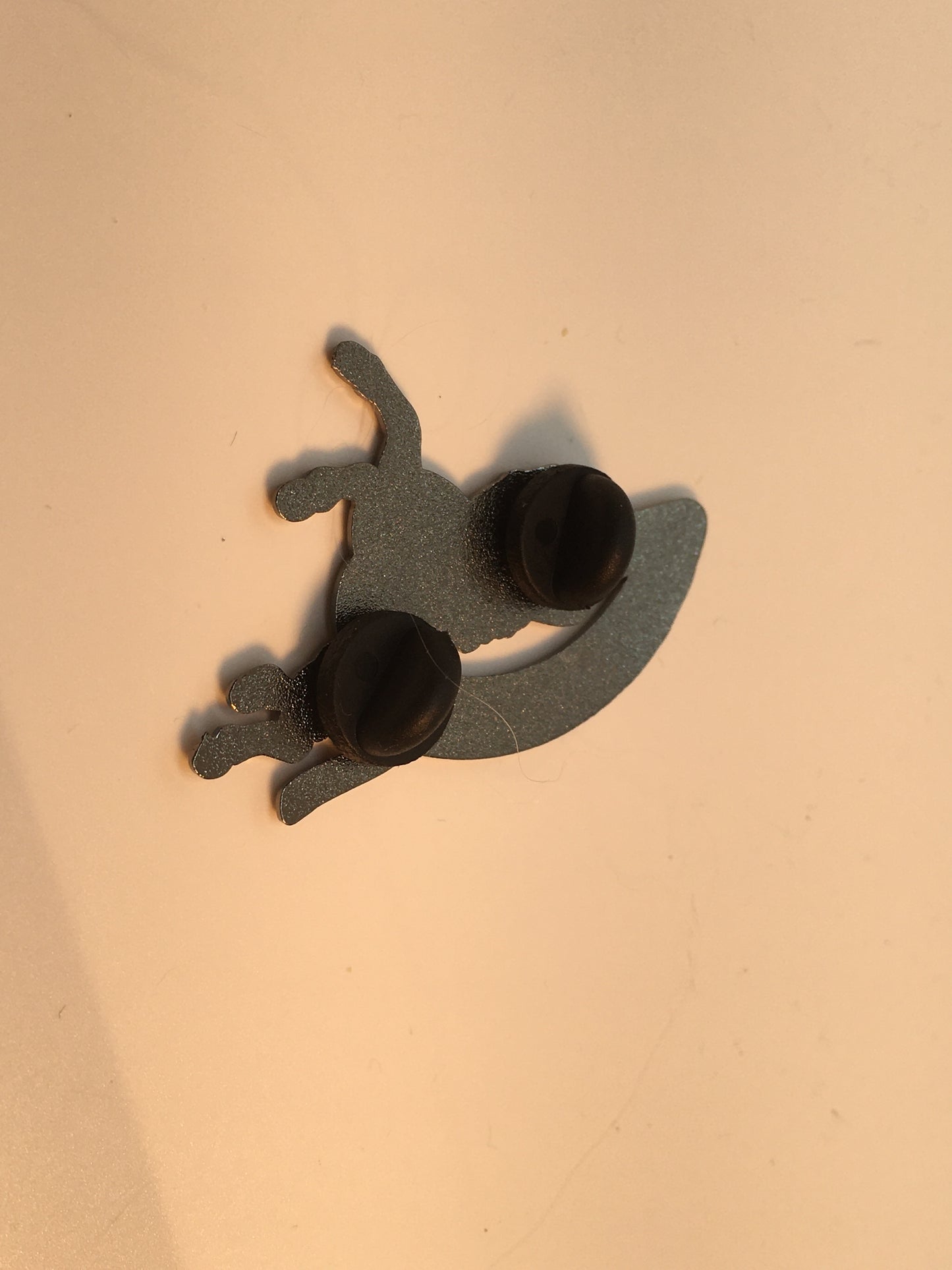 FU Unicorn Finger Bird Centaur Pin