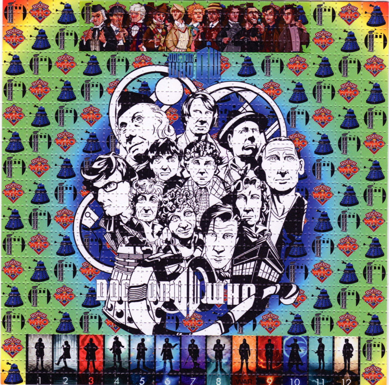 Dr. Whos Tripping LSD blotter art print