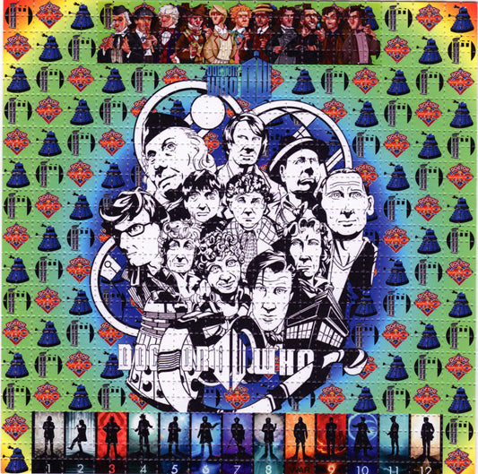 Dr. Whos Tripping LSD blotter art print