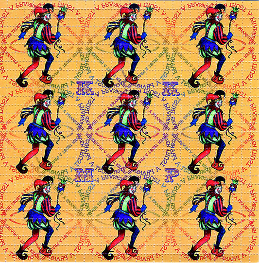 Never Trust A Merry Prankster LSD blotter art print
