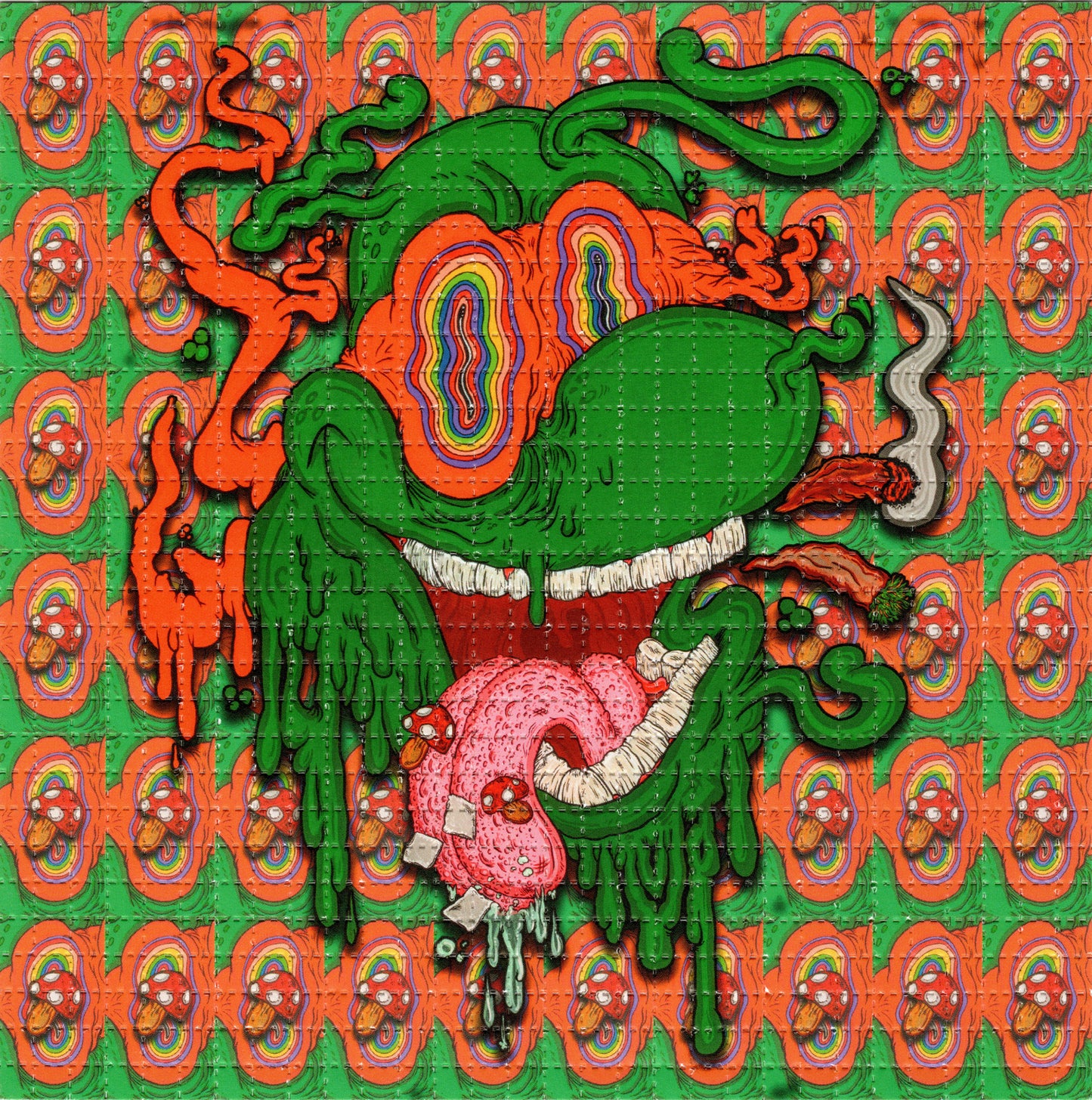 Wook Life by Vincent Gordon SIGNED Limited Edition LSD blotter art print