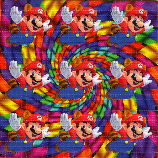Mario Mario Mario X9 LSD blotter art print