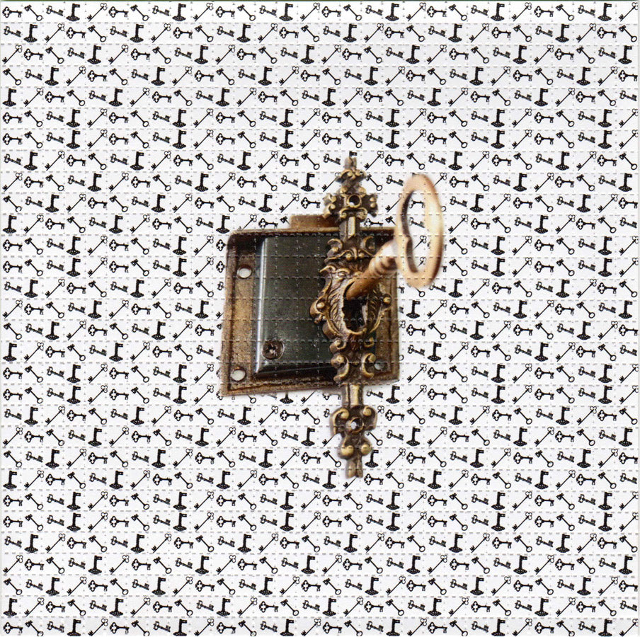 Keys to Your Mind LSD blotter art print