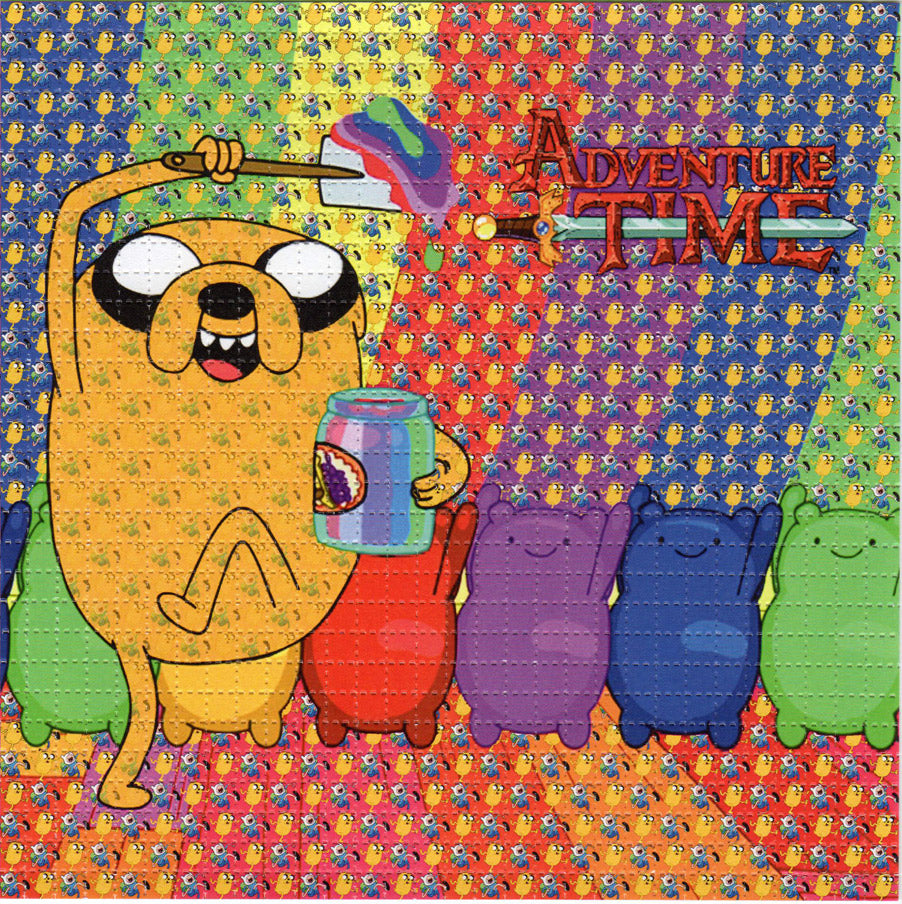 Time for Trippy Adventures LSD blotter art print