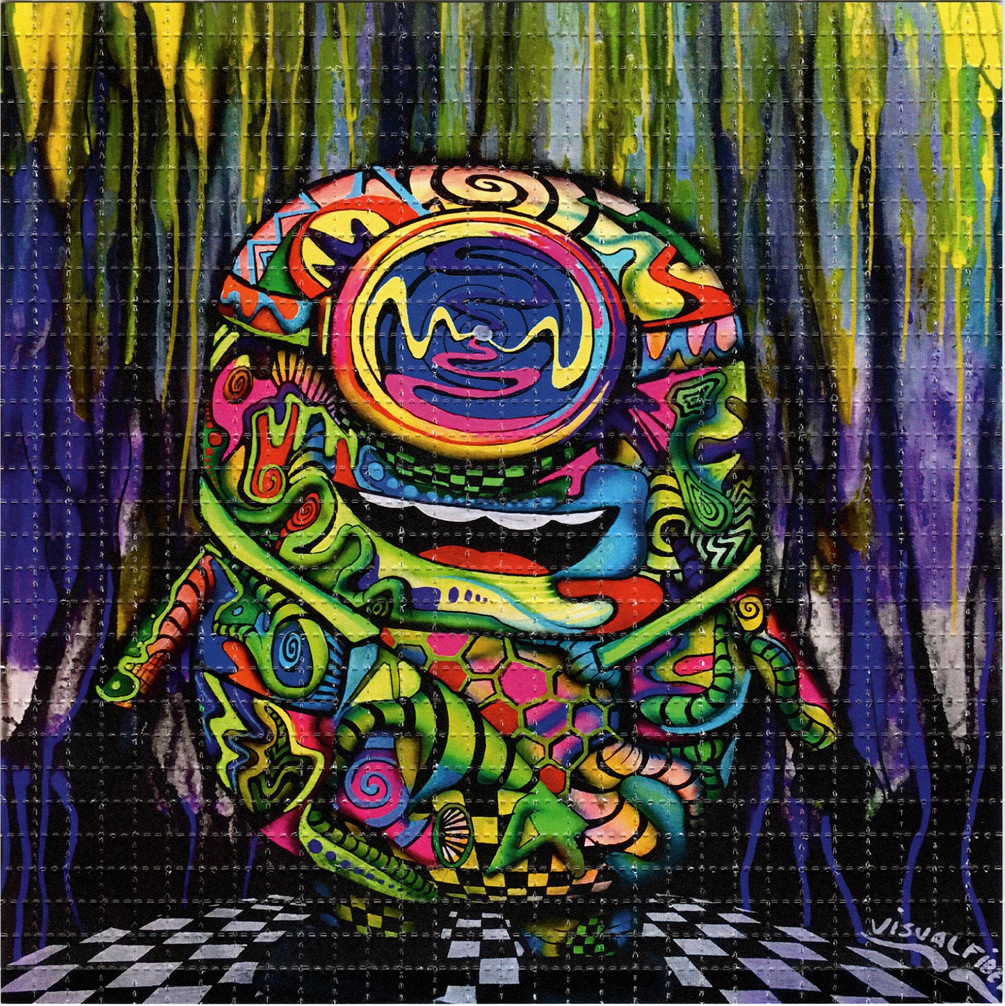 Hofmann's Minions by Visual Fiber Limited Edition LSD blotter art print