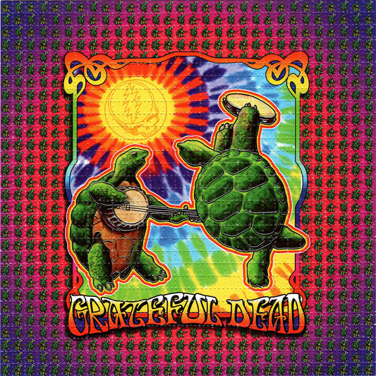 GD Dancing Terrapins Station LSD blotter art print