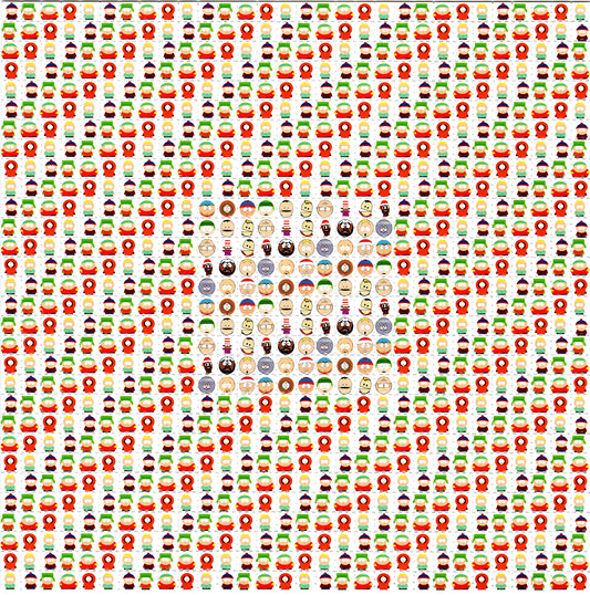 Kids from the Park blotter art print
