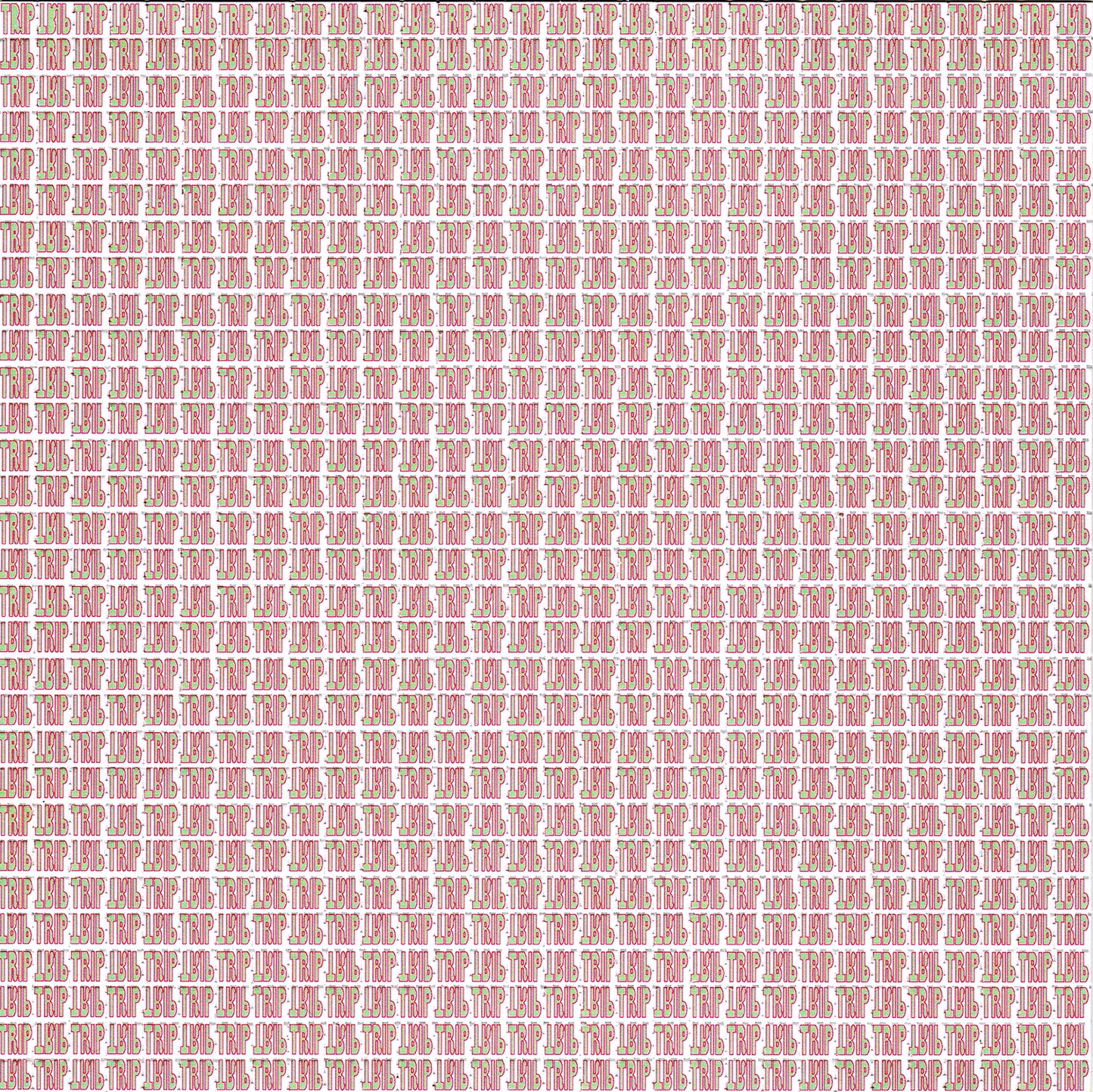 TRIP LSD blotter art print