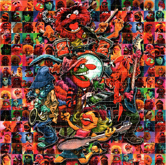 Mayhem Band blotter art print