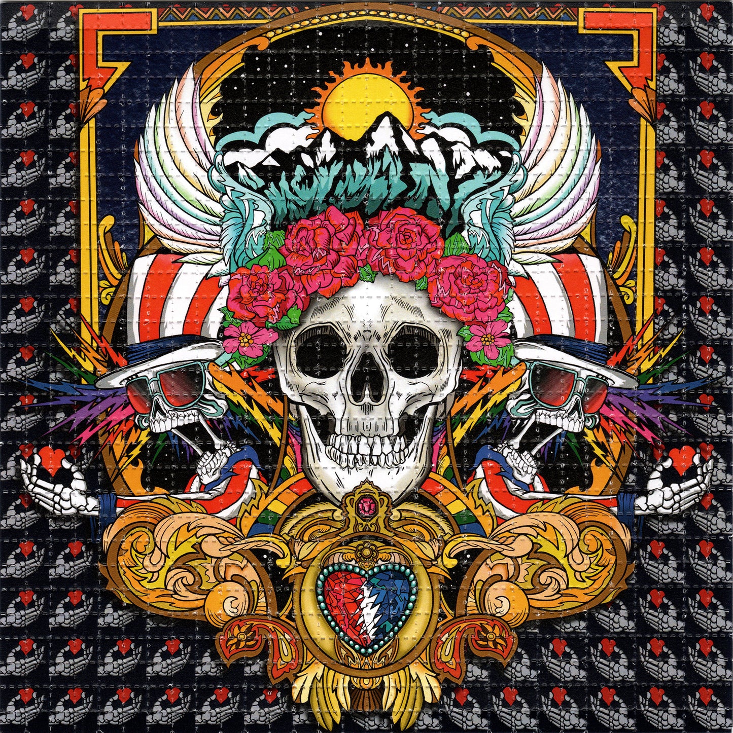 Shakedown by Ellie Paisley and Aaron Brooks Signed Limited Edition LSD blotter art print