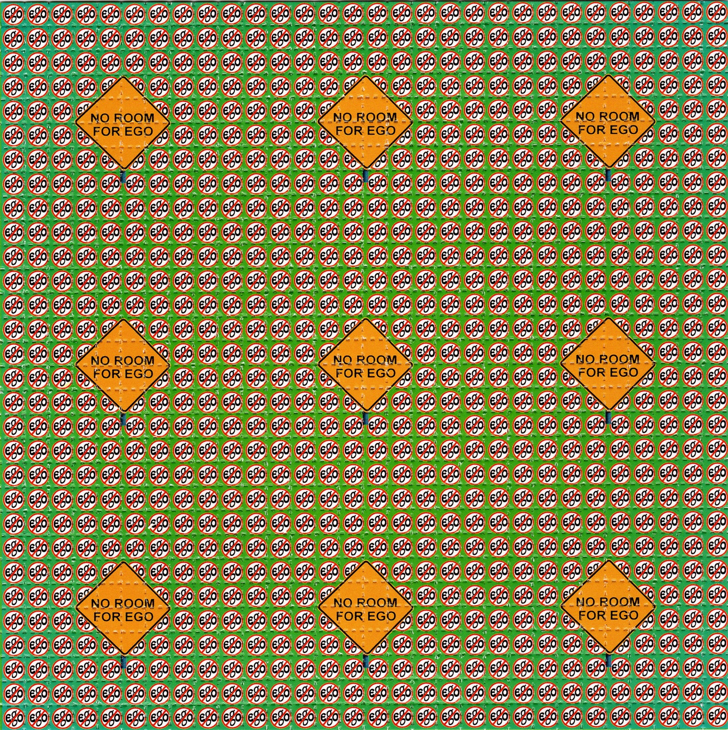 No Room For Ego LSD blotter art print