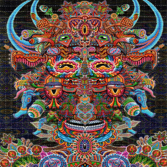 Bullish by Chris Dyer LSD blotter art print