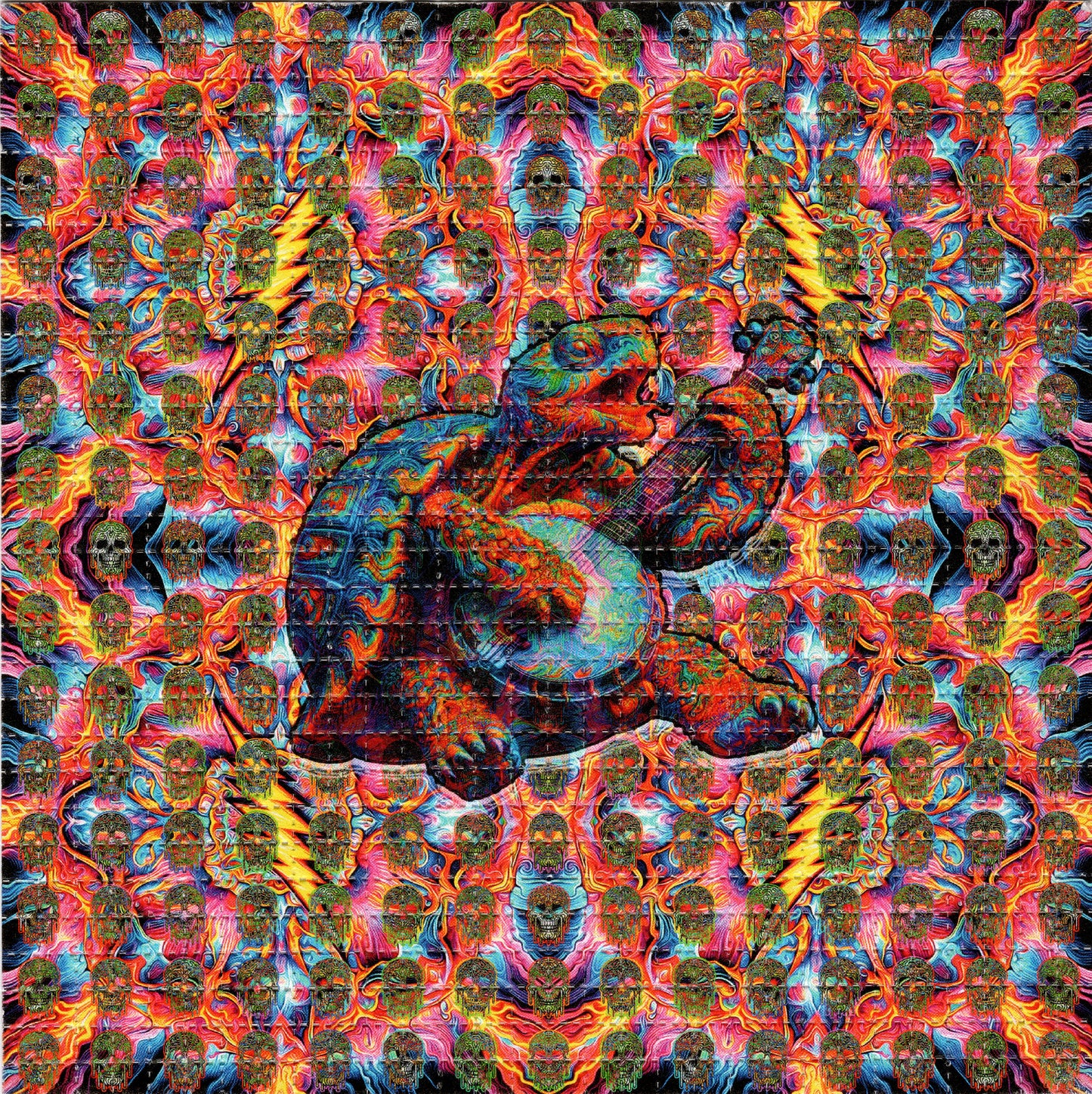 Terrapin Jam by Brandon Bennett SIGNED Limited Edition LSD blotter art print