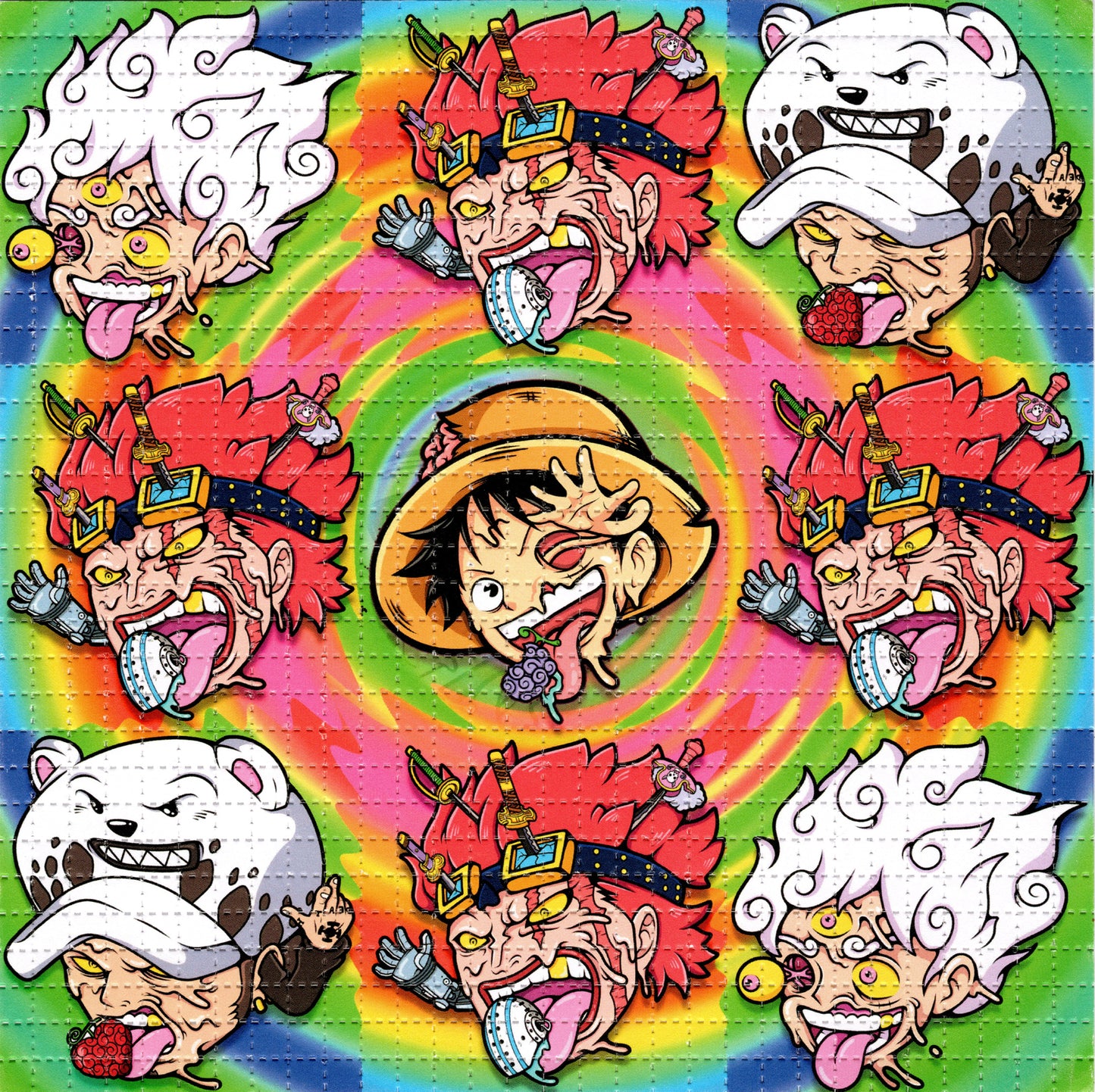 Emperor Slayer by Brandon Ready SIGNED Limited Edition LSD blotter art print