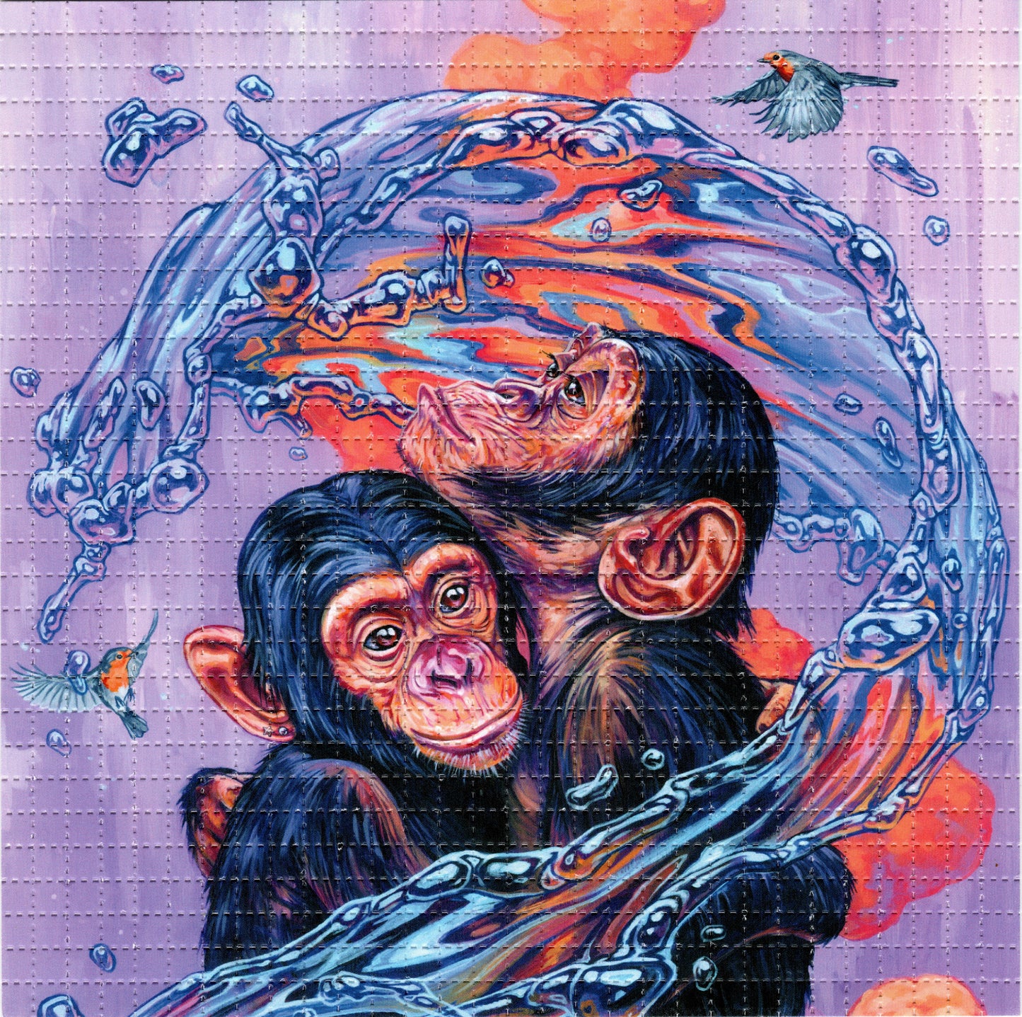 My Shell by Swartz Brothers Signed Limited Edition LSD blotter art print