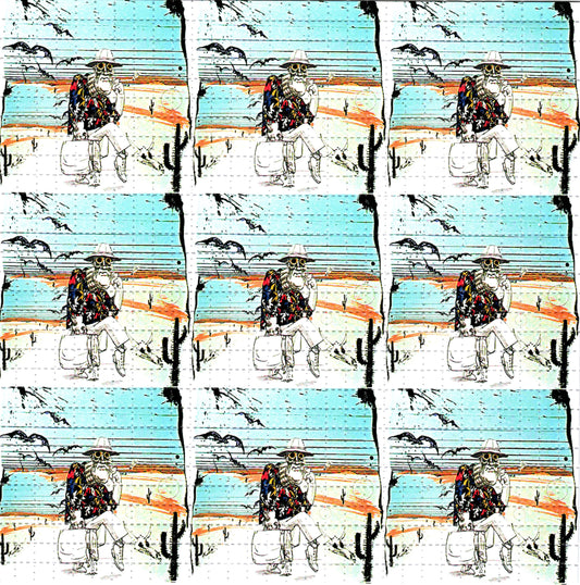 Gonzo HST X9 Hunter S Thompson LSD blotter art print