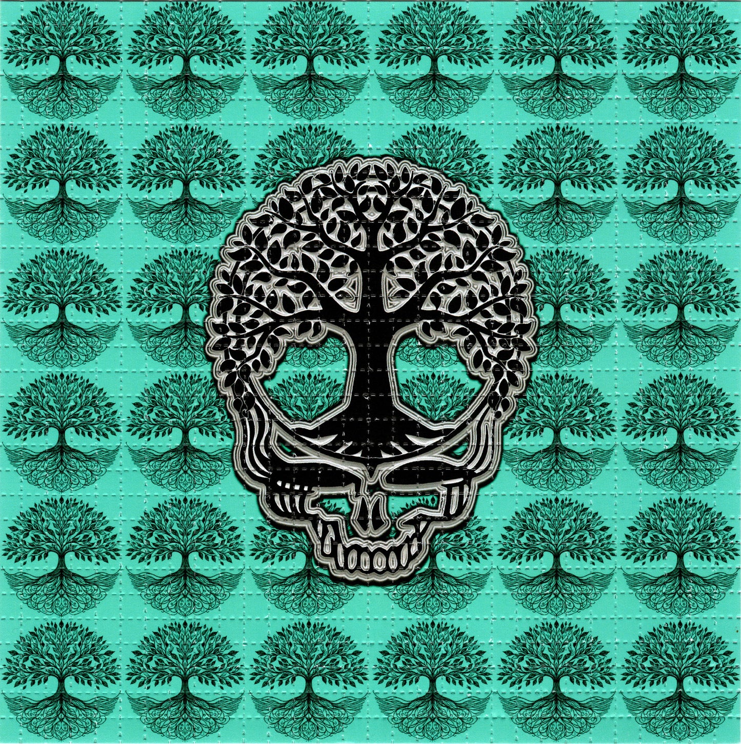 Sacred Trees Grateful Dead Tabs LSD blotter art print
