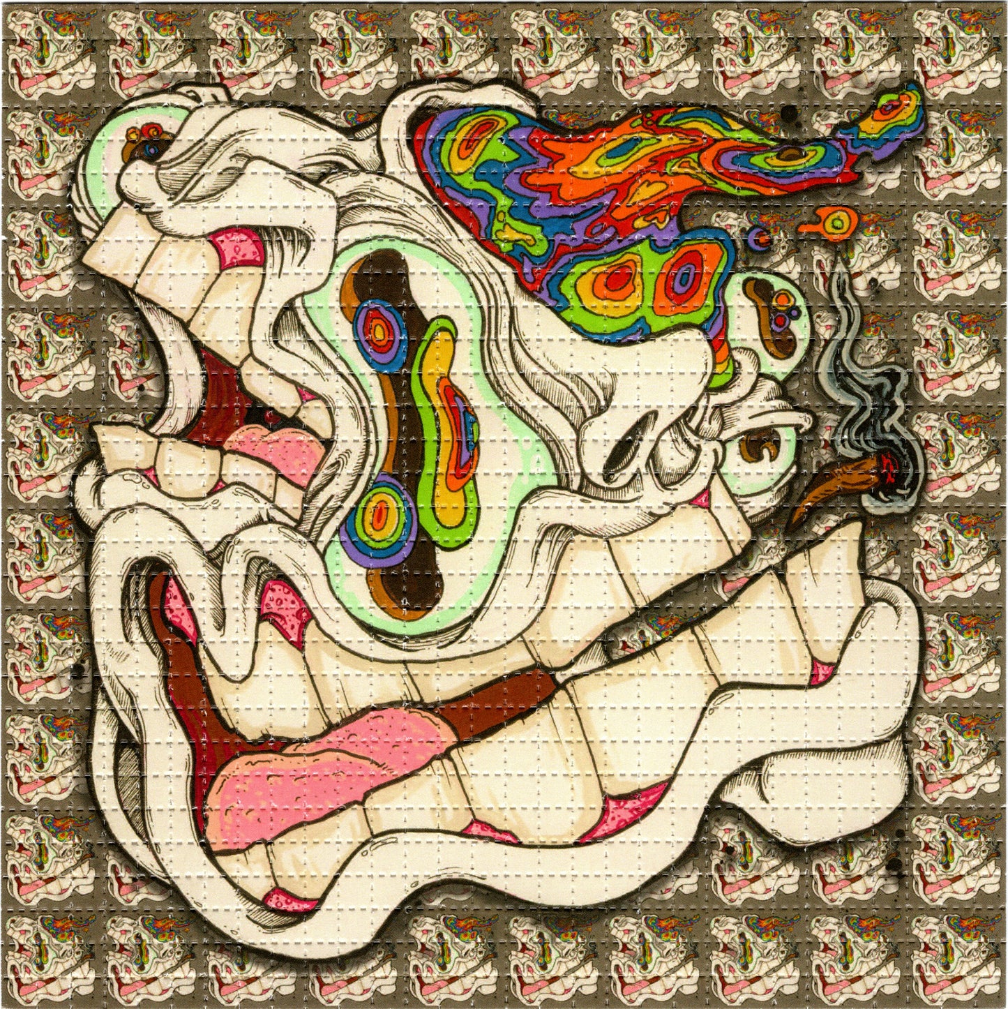 I See by Melty Bros - Aaron Brooks & Vincent Gordon Limited Edition LSD blotter art print