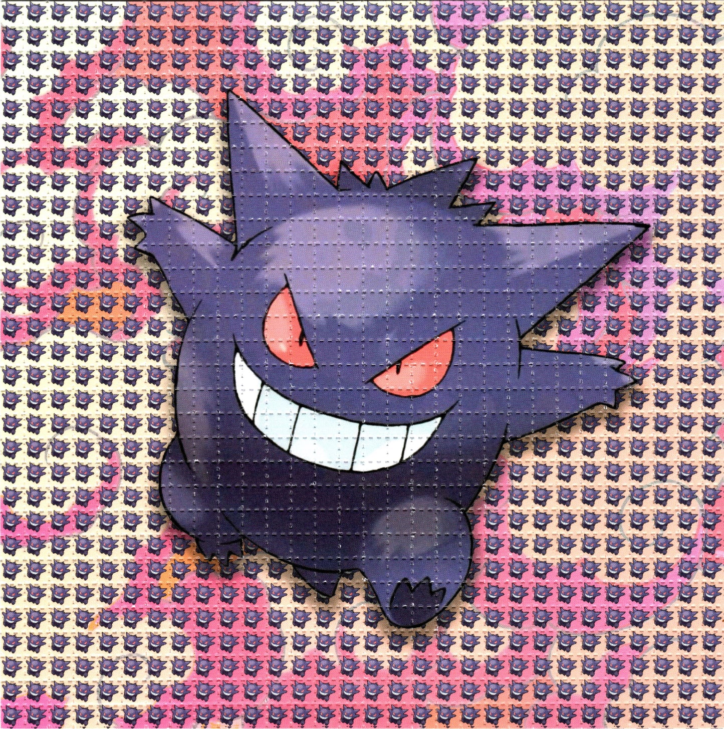 Gengar Ghost PokeTripper LSD blotter art print