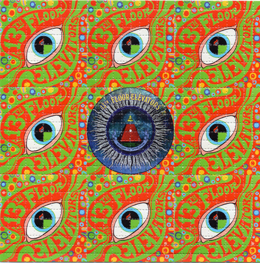 13th Floor Elevator LSD blotter art print