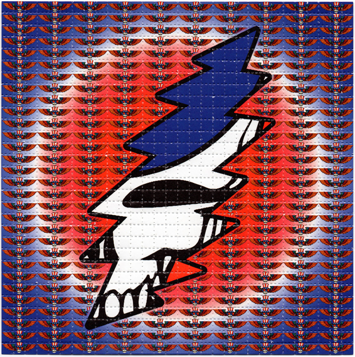GD Bolt Eye LSD blotter art print