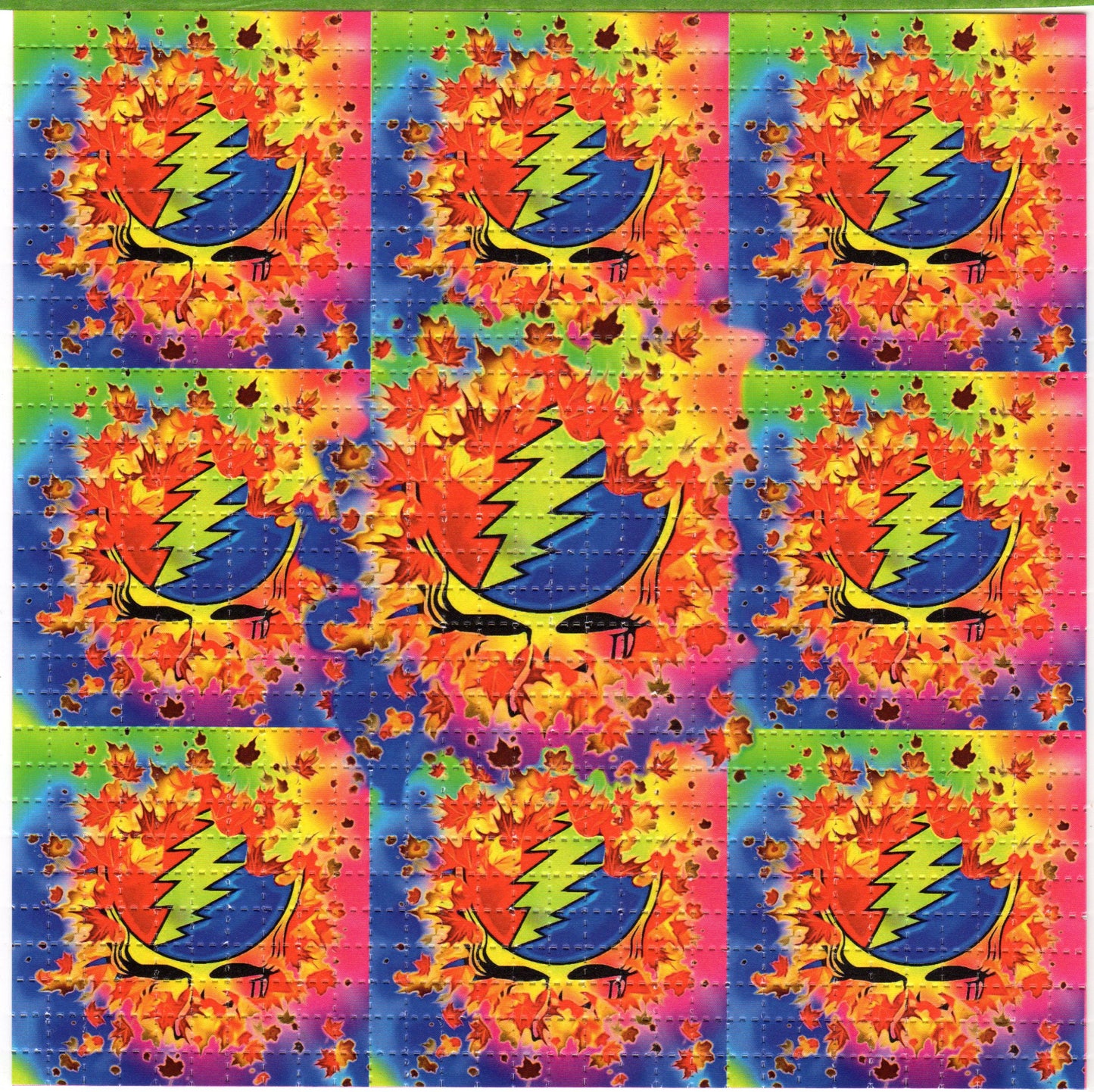Autumn Grateful X9 LSD blotter art print