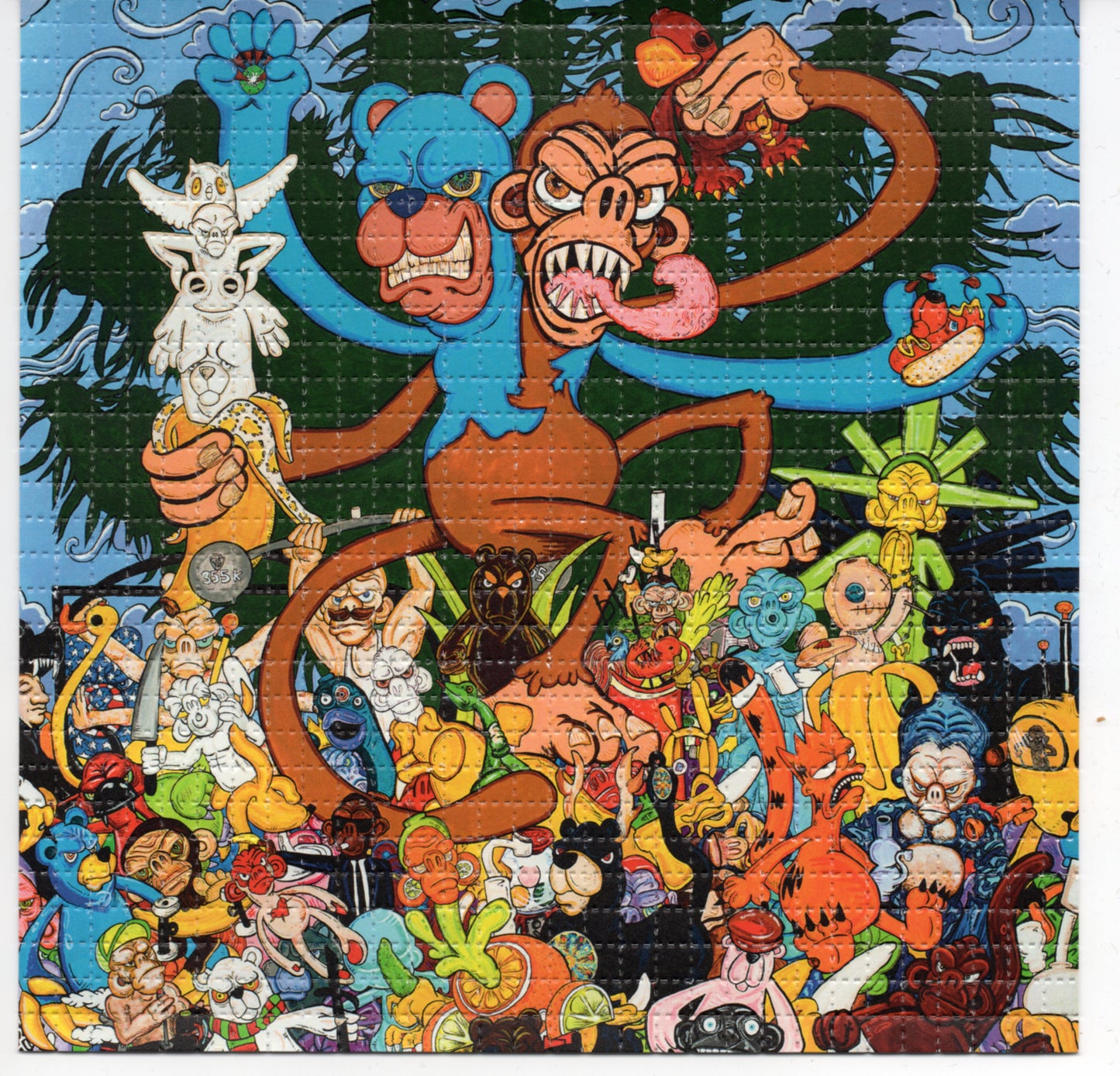 Ode to Coyle by Vincent Gordon SIGNED Limited Edition LSD blotter art print