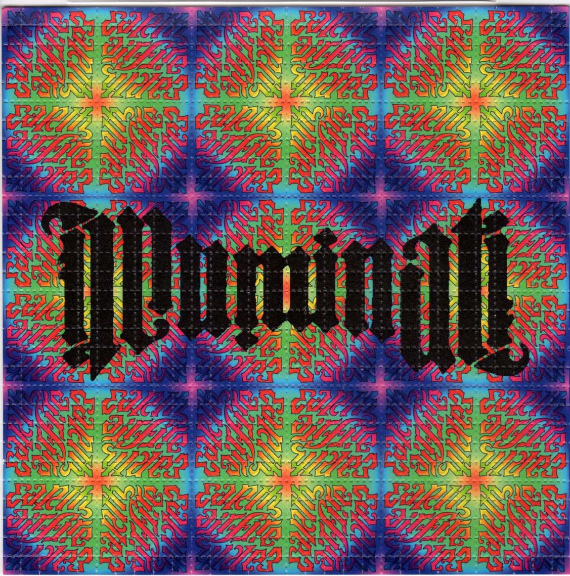 Illuminati X9 LSD blotter art print