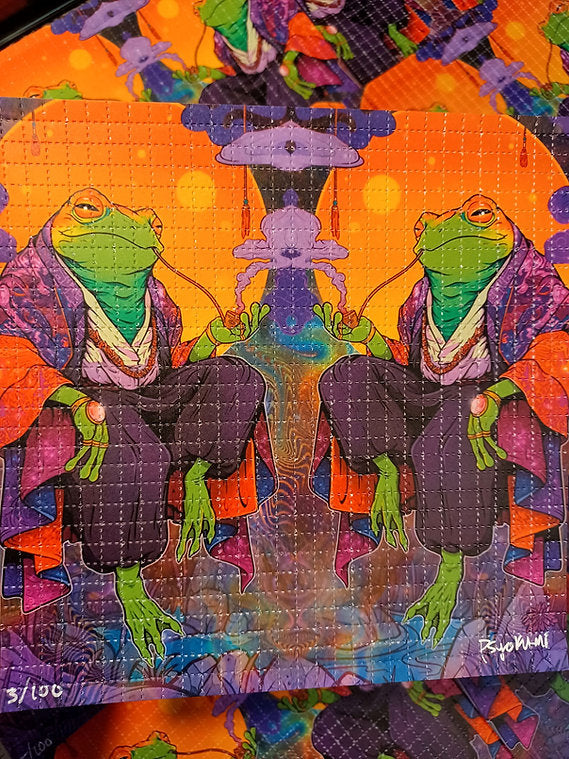 Zlurr'sirrix by Kodama Psyokami (Arcane Cluster) SIGNED Limited Edition LSD blotter art print (Copy)