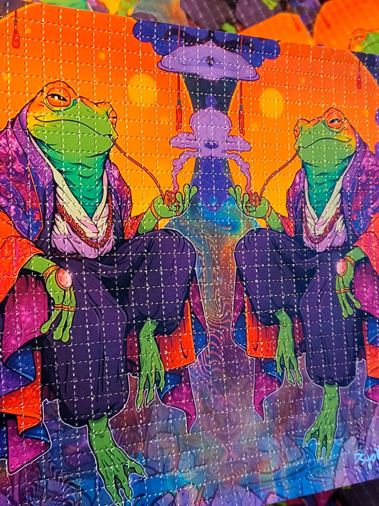 Zlurr'sirrix by Kodama Psyokami (Arcane Cluster) SIGNED Limited Edition LSD blotter art print (Copy)