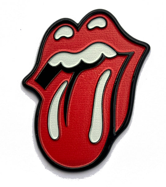 Rolling Stones Lips Pin
