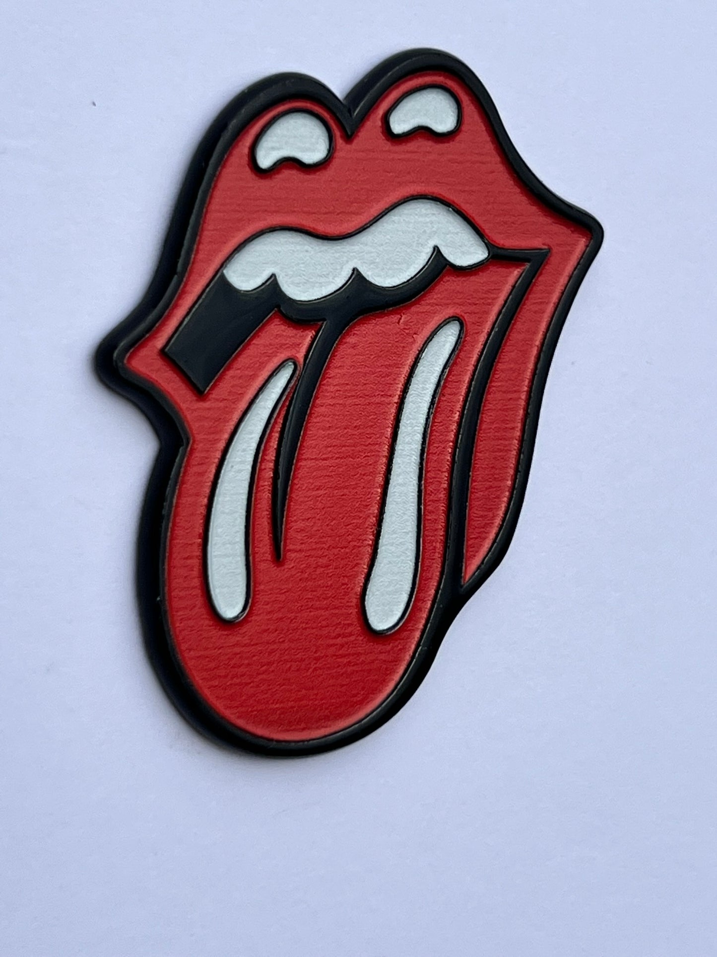 Rolling Stones Lips Pin