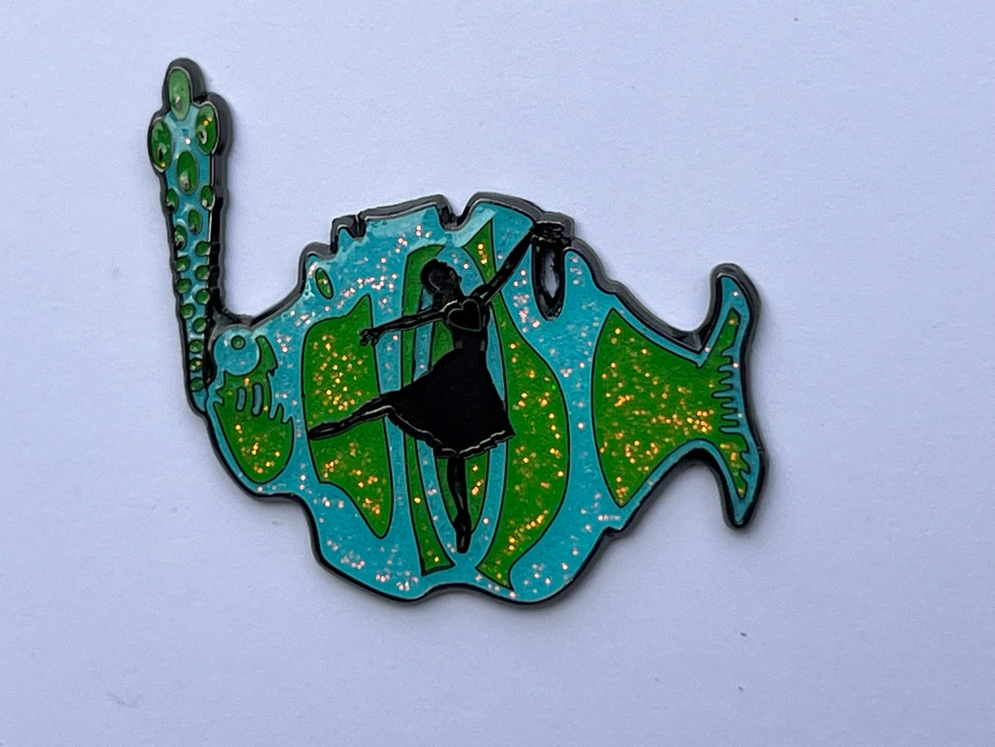Phish Glitter Dancerr Pin