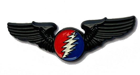 Black Wings Dead Bolt Pin