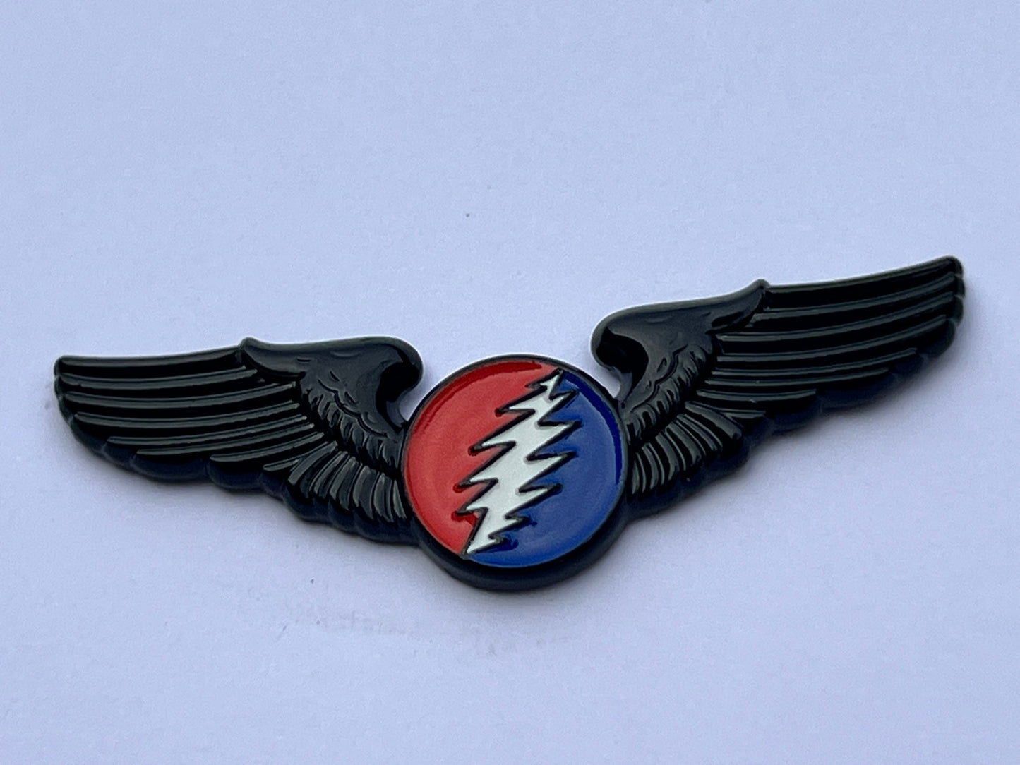 Black Wings Dead Bolt Pin