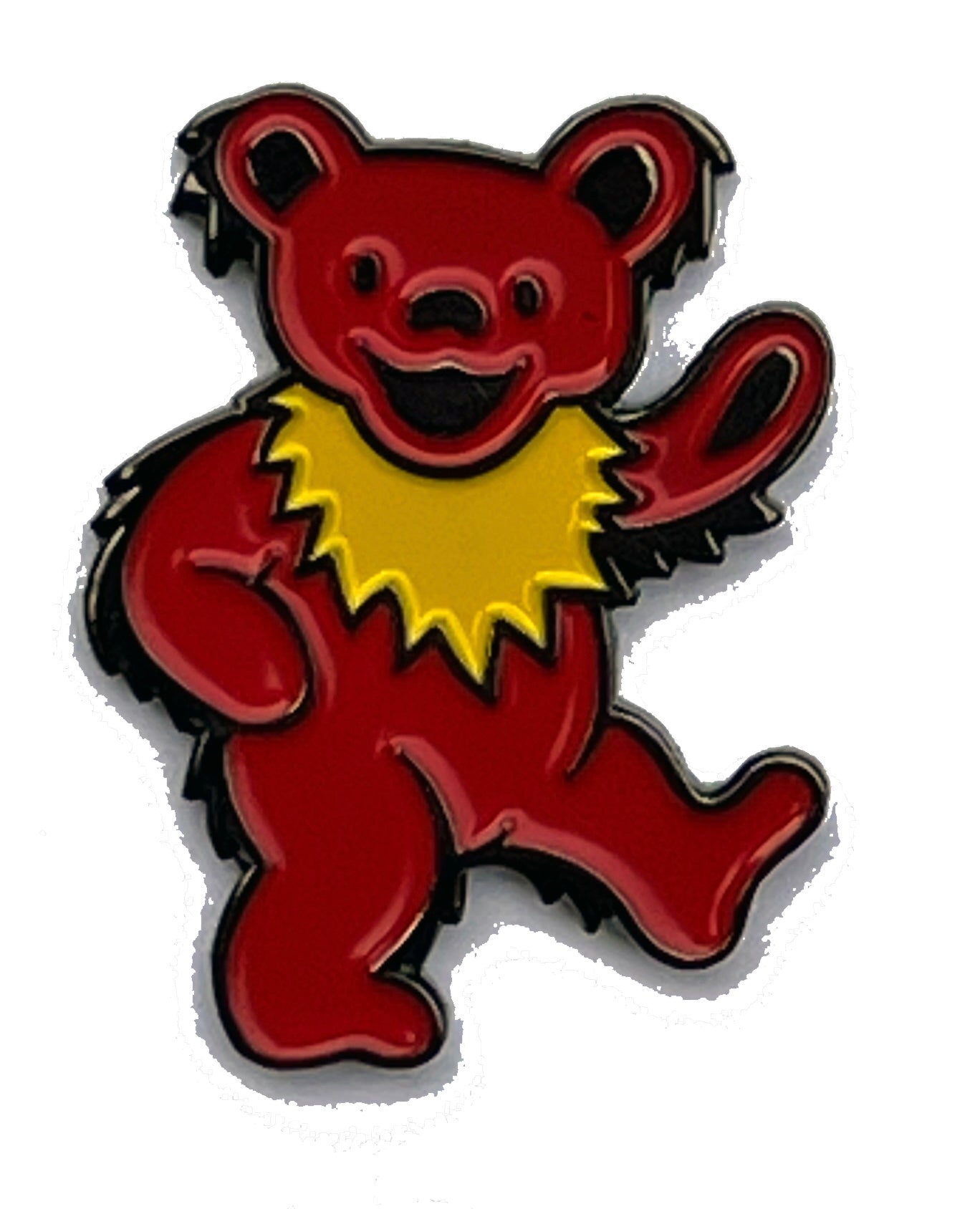 Red Dancing Bear Pin