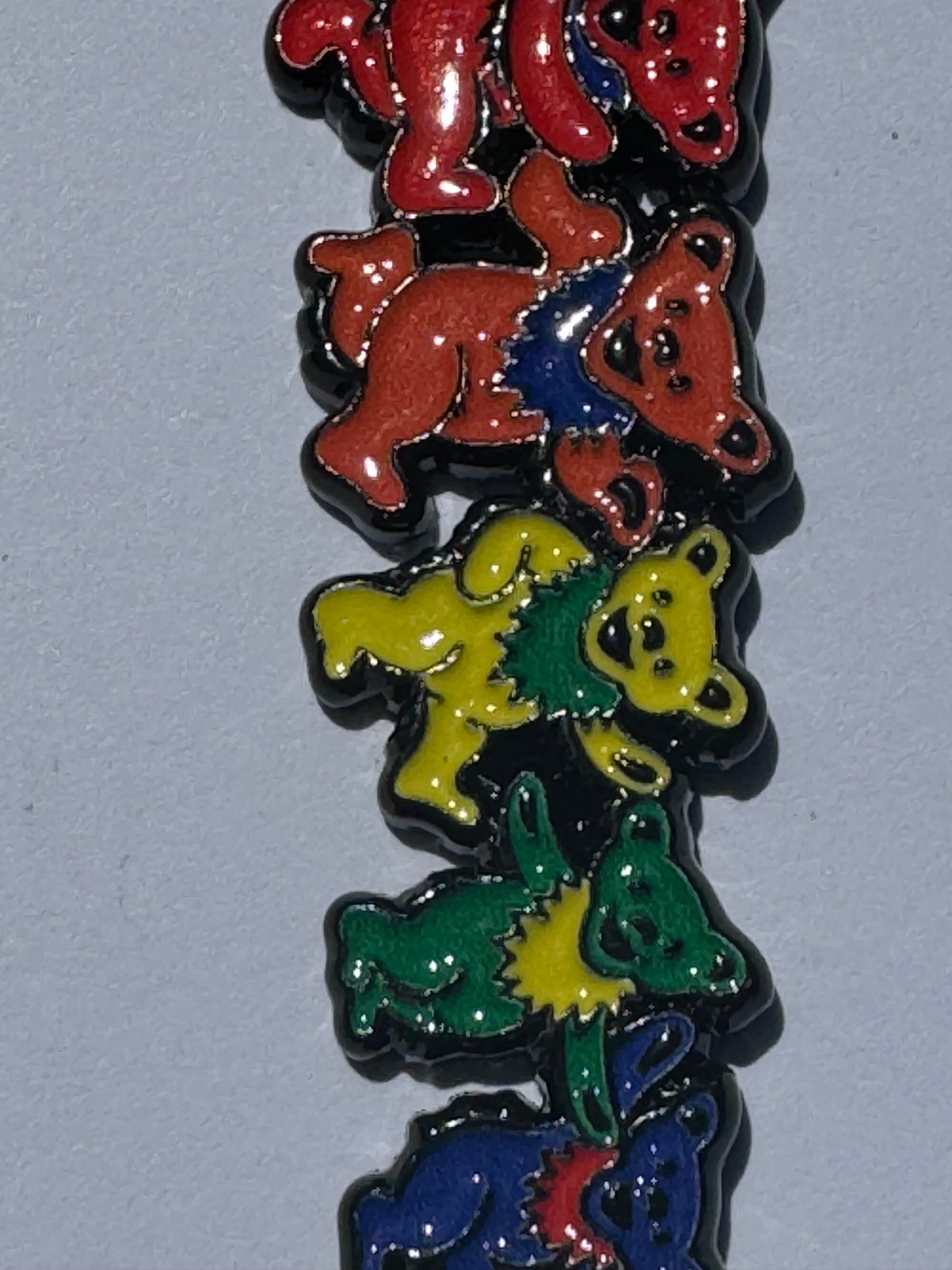 Grateful Dancing Row Marching Bears Dead Hat Lapel Pin