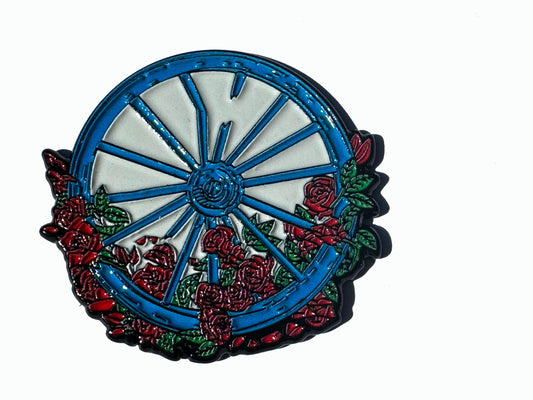 The Wheel Grateful Dead Hat Lapel Pin