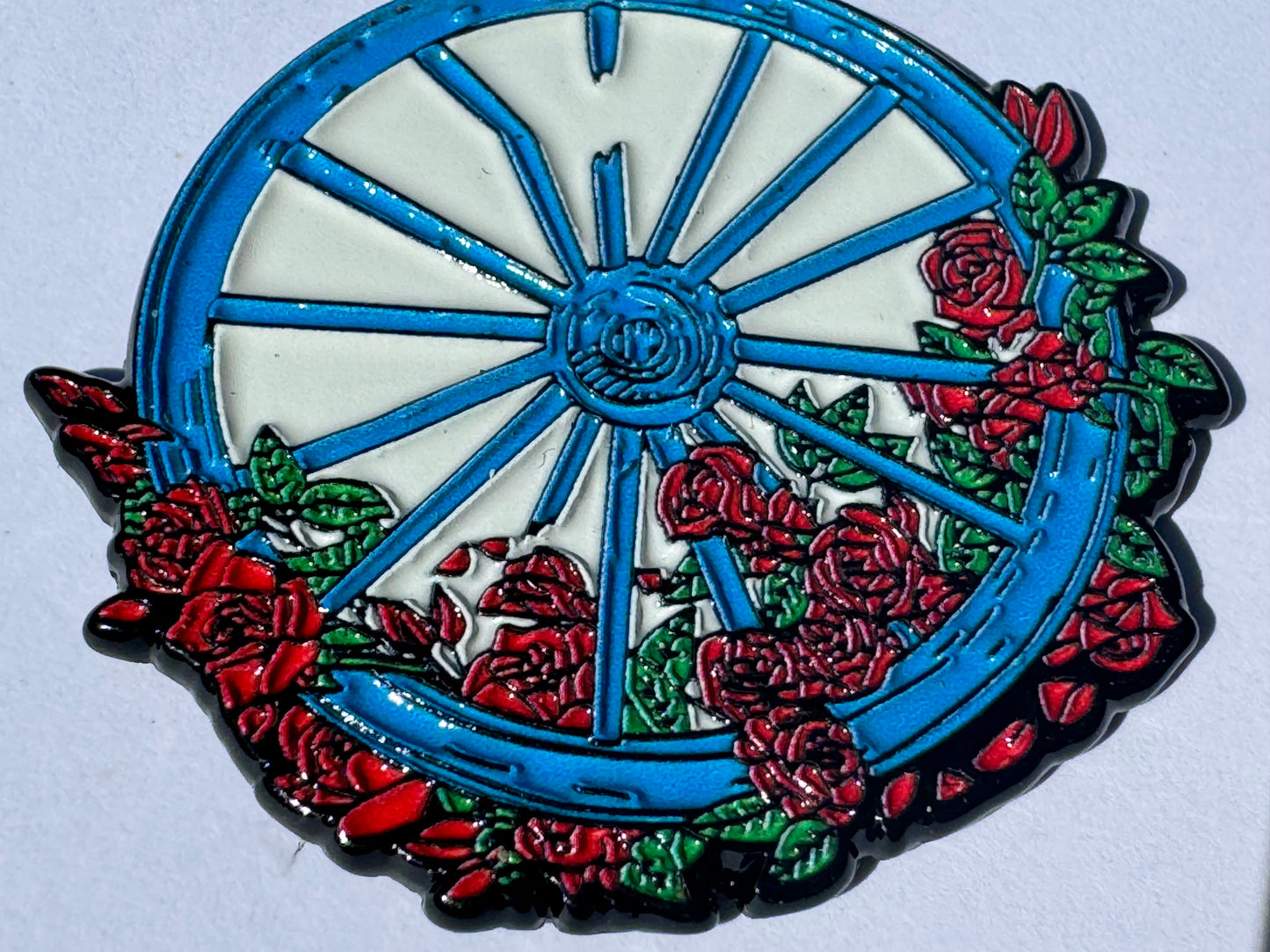 The Wheel Grateful Dead Hat Lapel Pin