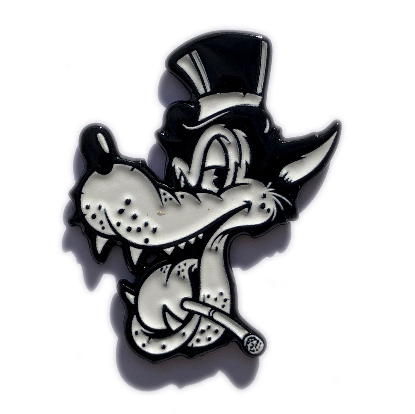 Howlin Wolf Smile Pin