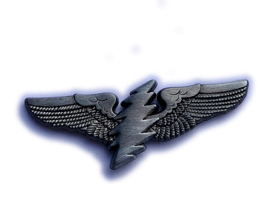 Grateful Dead Silver Bolt Wings Pin