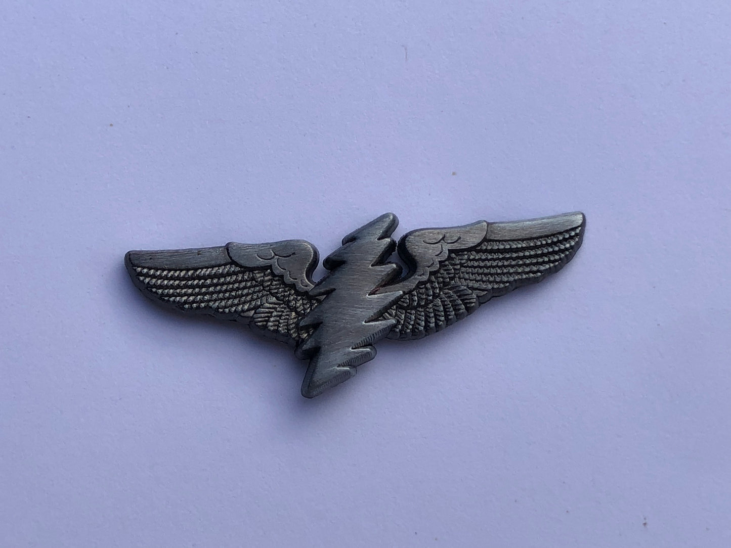 Grateful Dead Silver Bolt Wings Pin