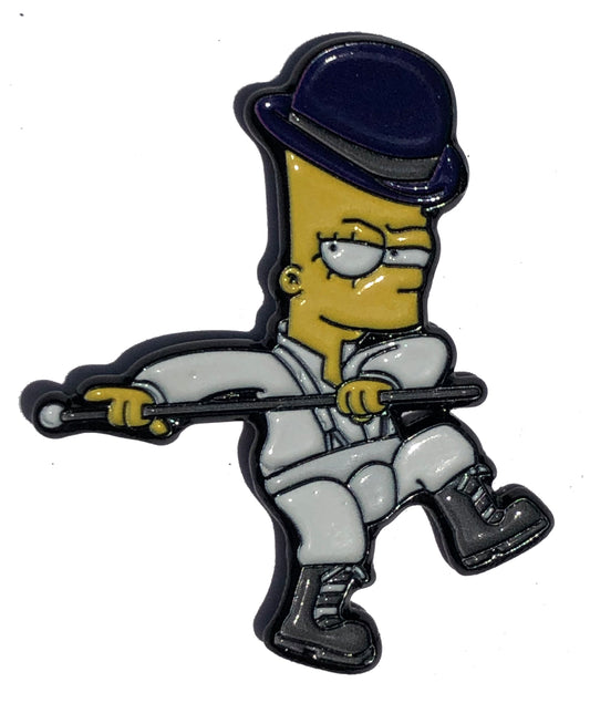 Bart Clockwork Orange Pin