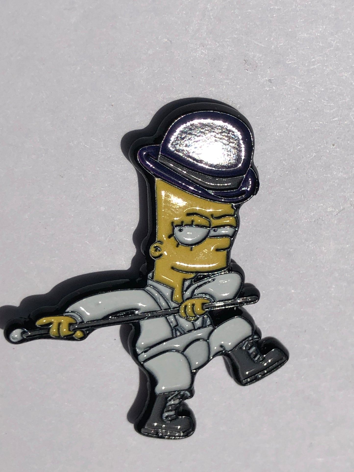 Bart Clockwork Orange Pin