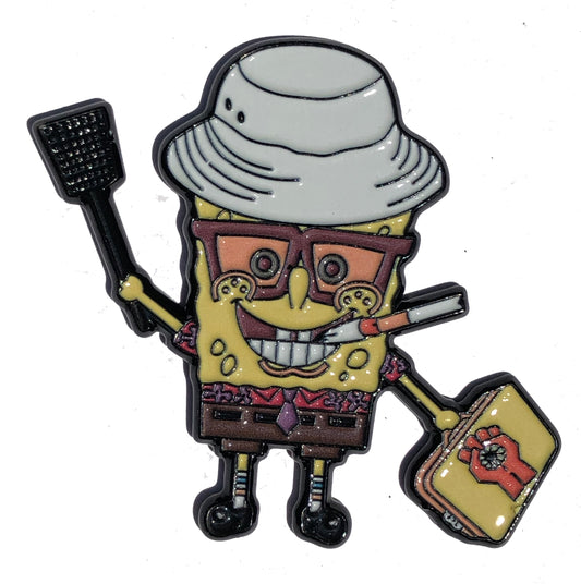 Sponge Hunter S Thompson Pin