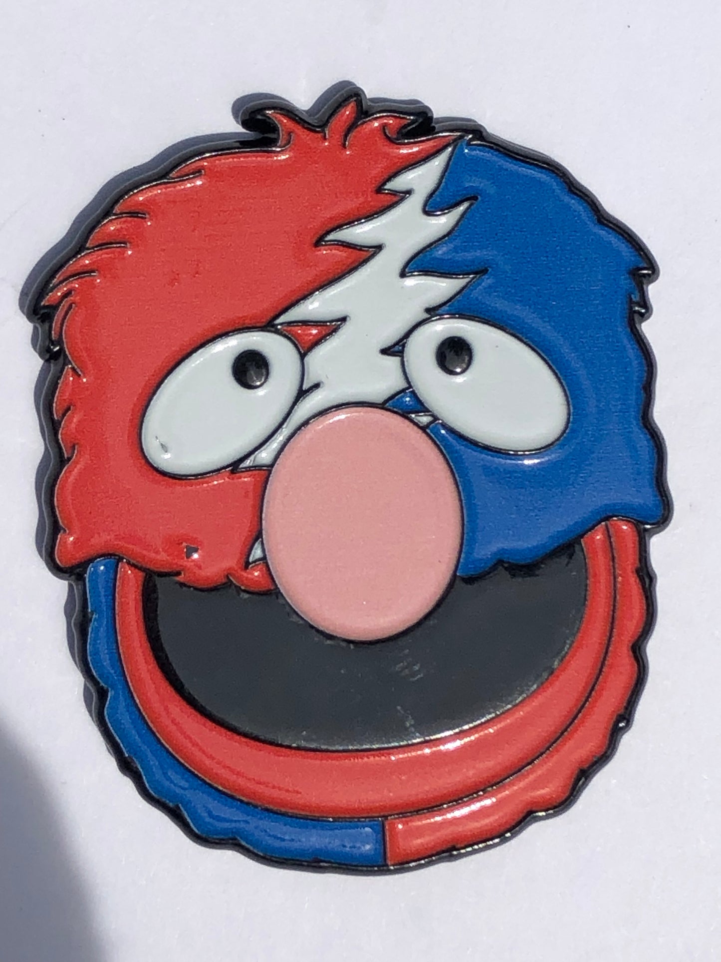 Grateful Grover Pin