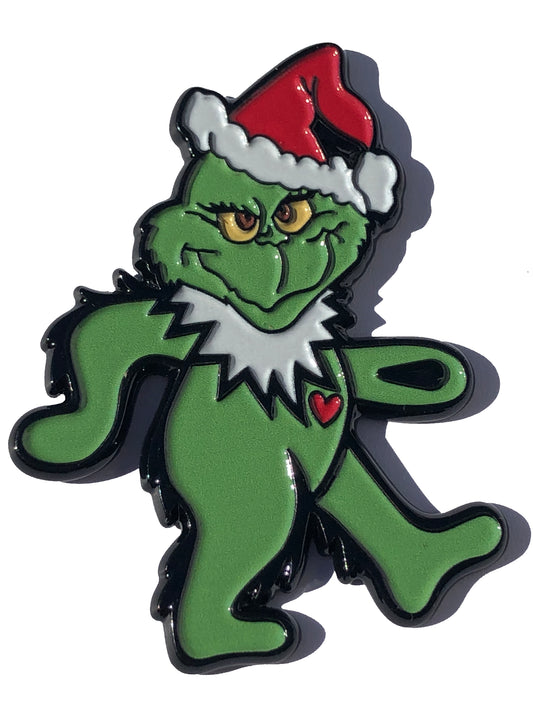 Santa Grinch Pin