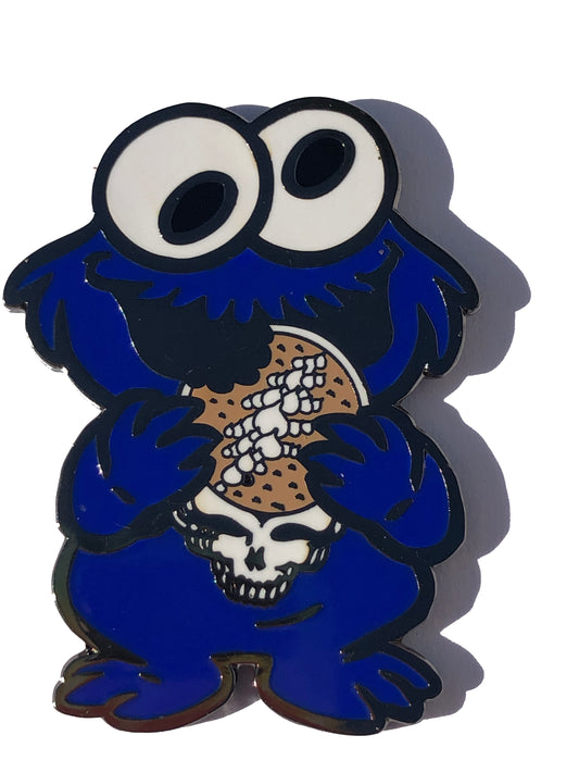 Grateful Cookie Monster Pin